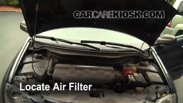 2004 Chrysler Pacifica 3.5L V6 Filtro de aire (motor) Cambio